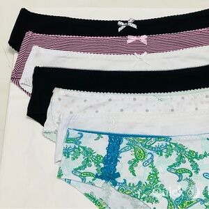 M - Bundle of 7 pcs New Next Cotton Low-Rise Panties